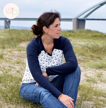 Papierschnittmuster Raglan-Kleid & Shirt lillesol women No. 19